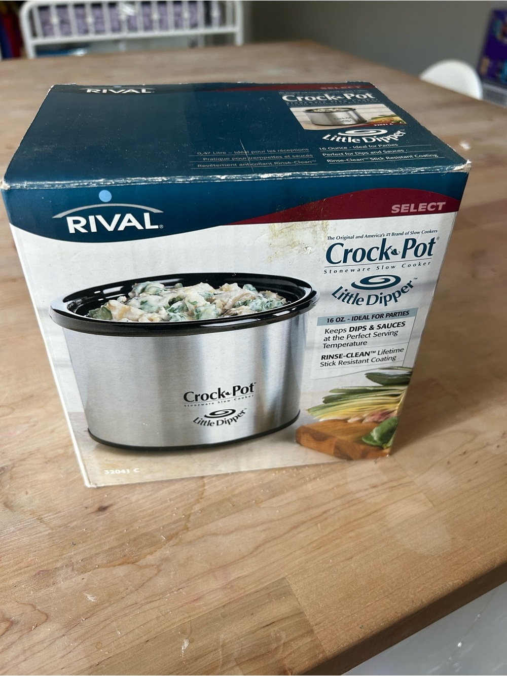 Crock-Pot Little Dipper Slow Cooker - Stainless Steel